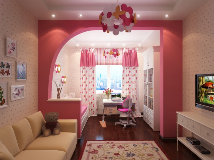 Дизайн детской комнаты, совмещенной с гостиной: варианты оформления интерьера и полезные советы