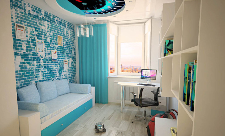 Дизайн интерьера маленькой детской комнаты: выбор мебели и планировка спальни для мальчика или девочки
