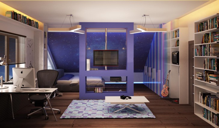 Дизайн интерьера подростковой комнаты с фото: идеи для ремонта, выбор мебели и декора в современном стиле