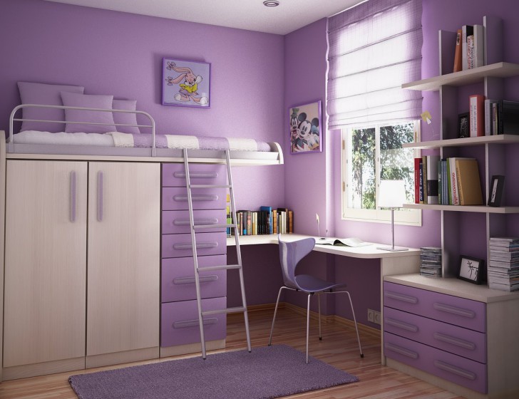 Дизайн интерьера комнаты для девочки 10-12 лет в современном стиле: фото и варианты планировки