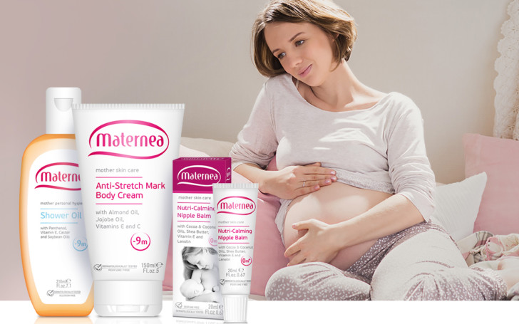 Крем от растяжек, средства для ухода за грудью и другие продукты для беременных и кормящих мам Maternea