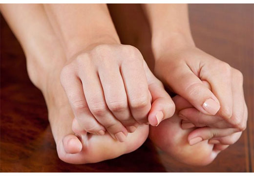 косточки на пальцах ног