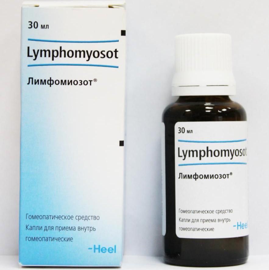 Инструкция по применению сложных капель Лимфомиозот для детей при аденоидах