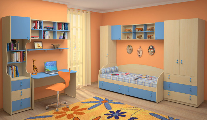 Дизайн интерьера детской комнаты школьника: выбор мебели и декора для мальчика и девочки